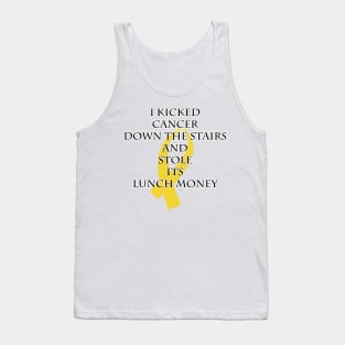 Cancer Bully (Gold Ribbon) Tank Top